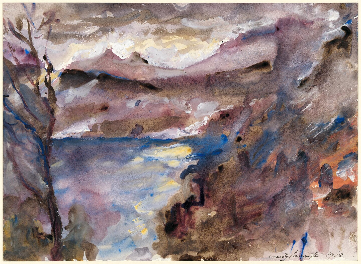 »Walchensee« von Lovis Corinth