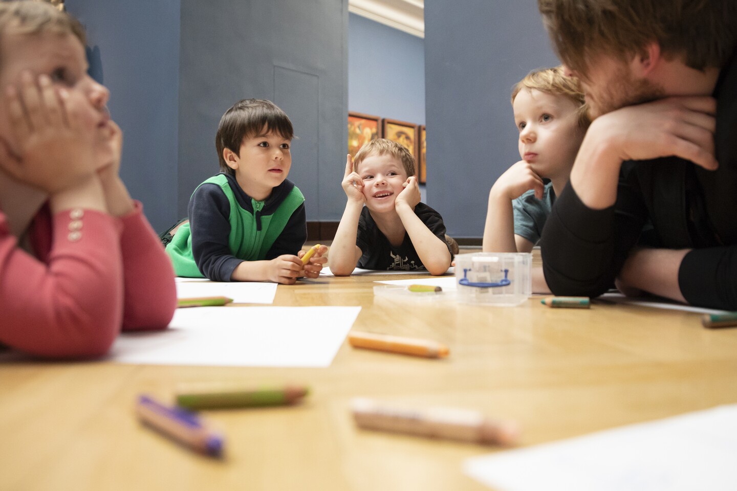 Hamburger Kunsthalle, Kita und Vorschulangebote, Foto: Sinje Hasheider