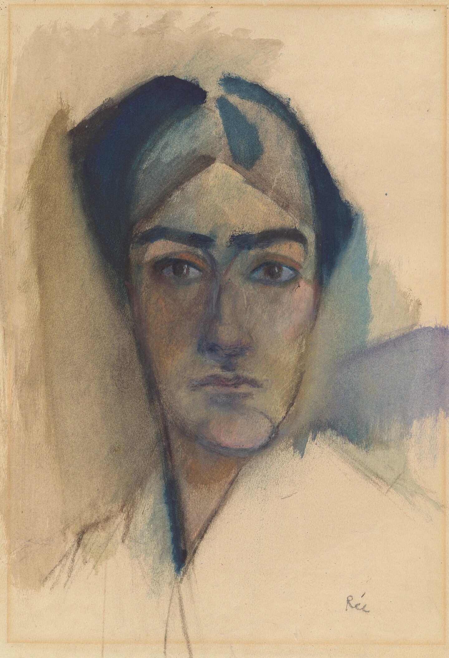 Anita Rée (1885–1933): Selbstbildnis, um 1913, Kohle und Aquarell, 44,5 x 32 cm © Hamburger Kunsthalle / bpk, Foto: Christoph Irrgang