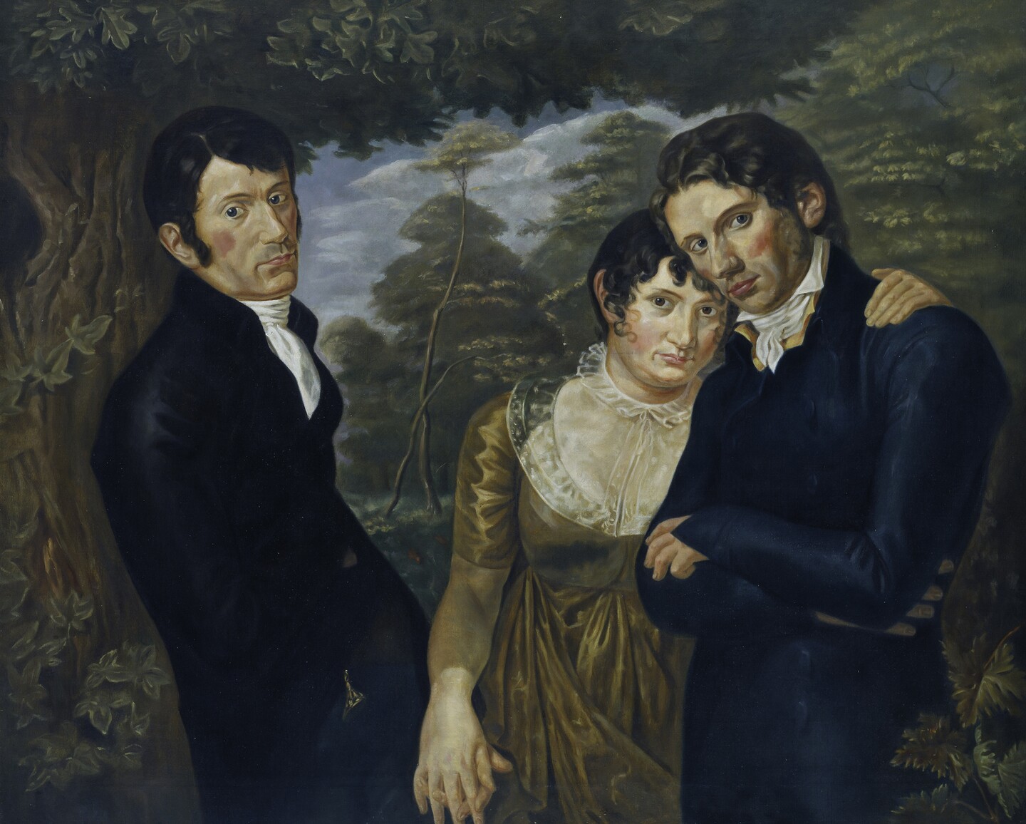 Bildbeschreibungen zu „Wir Drei“ Kopie nach Philipp Otto Runge  Von Julius von Ehren (1864-1944)  © Hamburger Kunsthalle / bpk  Foto: Elke Walford