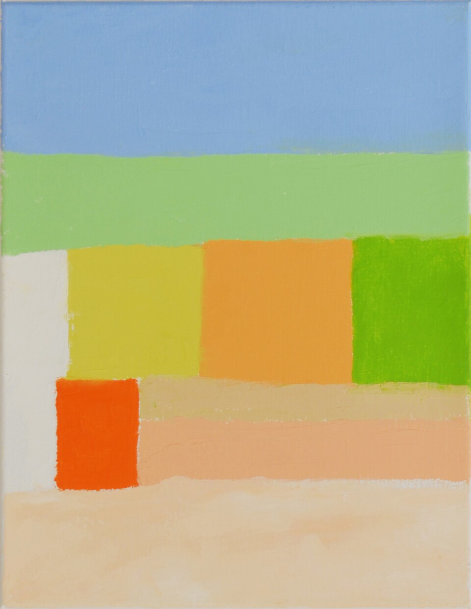 Etel Adnan (1925–2021) Untitled (#337), 2019 Öl auf Leinwand 41,5 x 32 cm Hamburger Kunsthalle, Dauerleihgabe der Stiftung Hamburger Kunstsammlungen © Courtesy of artist’s estate & Sfeir-Semler Gallery Beirut/Hamburg Etel Adnan (1925–2021) Untitled (#337), 2019 Öl auf Leinwand 41,5 x 32 cm Hamburger Kunsthalle, Dauerleihgabe der Stiftung Hamburger Kunstsammlungen © Courtesy of artist’s estate & Sfeir-Semler Gallery Beirut/Hamburg