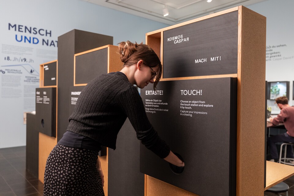 Hamburger Kunsthalle, Vermittlungsraum Kosmos Caspar, Foto: Fred Dott Hamburger Kunsthalle, Vermittlungsraum Kosmos Caspar, Foto: Fred Dott