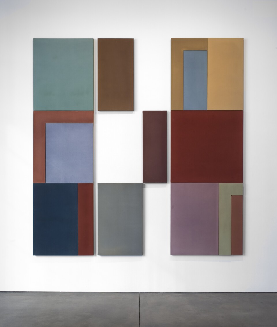 David Novros (*1941), Untitled, 1969, The Art Institute of Chicago, Gift of Anstiss and Ronald Krueck, 2017.142a-o © 2026 David Novros / VG Bild-Kunst, Bonn 2026. Courtesy Paula Cooper Gallery, New York, Foto: Kevin Noble