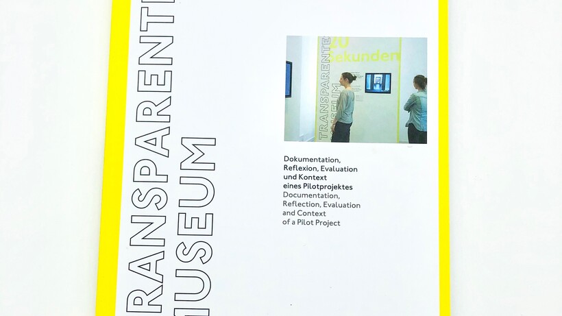 Publikation Transparentes Museum, Hamburger Kunsthalle