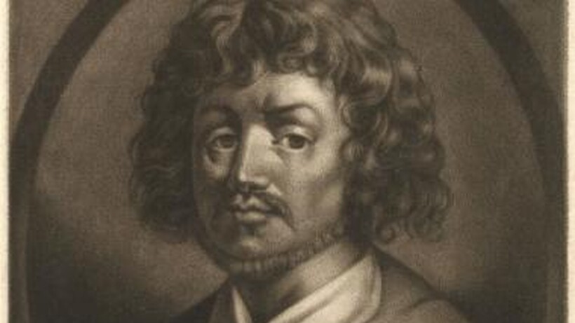 Josiah Boydell (1752 - 1817), Stecher John Boydell (1719 - 1804), Verleger  TITEL BILDNIS CLAUDE GELLÉE, GEN. LORRAIN In: "Liber Veritatis", Band I, London 1777, Frontispiz, 1777 (Erstdruck 1774) 