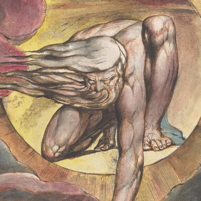 William Blake (1757–1827) Europe a Prophecy, 1794 Relief- und Weißlinienradierung, koloriert, 30,3 x 23,1 cm © The Fitzwilliam Museum, Cambridge