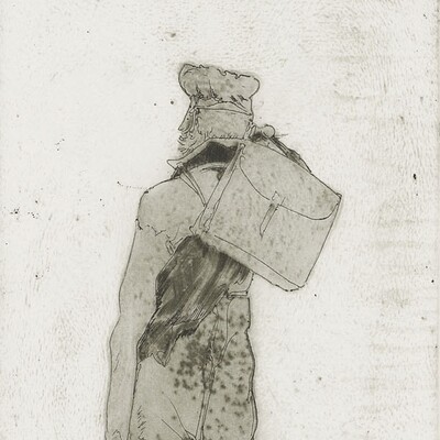 Horst Janssen (1929-1995), nach Georg Friedrich Kersting, 1973, Hamburger Kunsthalle, Kupferstichkabinett, Legat Gerhard Schack© VG Bild-Kunst, Bonn