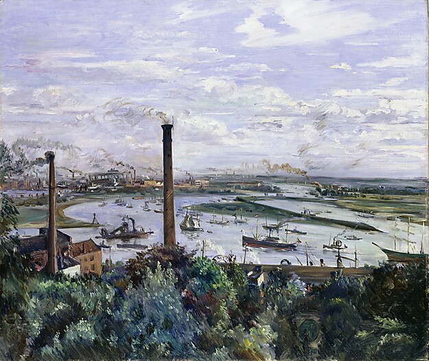Lovis Corinth (1858 - 1925) Blick auf den Köhlbrand, 1911, Öl auf Leinwand, 114,5 x 135 cm, © Hamburger Kunsthalle / bpk Foto: Elke Walford.jpeg Lovis Corinth (1858 - 1925) Blick auf den Köhlbrand, 1911, Öl auf Leinwand, 114,5 x 135 cm, © Hamburger Kunsthalle / bpk Foto: Elke Walford.jpeg