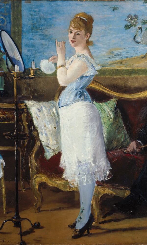 ÉDOUARD MANET, Nana, 1877, Öl auf Leinwand, 154 x 115 cm Inv. HK-2376